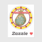 Procrastination is the Thief of Time シール (シート)