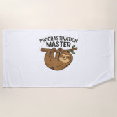 Procrastination Master Classic T-Shirt ビーチタオル (正面)