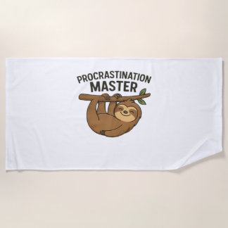 Procrastination Master Classic T-Shirt ビーチタオル