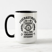 Procrastinator Mug マグカップ (左)