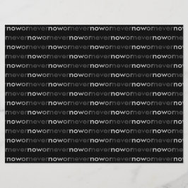 ProcrastinatorsのNowまたはNever Vanishing引用文