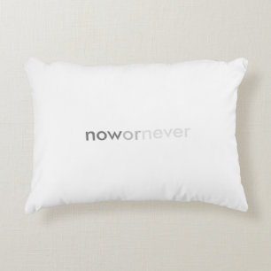 ProcrastinatorsのNowまたはNever Vanishing引用文 アクセントクッション