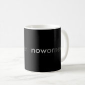 ProcrastinatorsのNowまたはNever Vanishing引用文 コーヒーマグカップ (正面右)