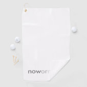 ProcrastinatorsのNowまたはNever Vanishing引用文 ゴルフタオル (インサイチュ)