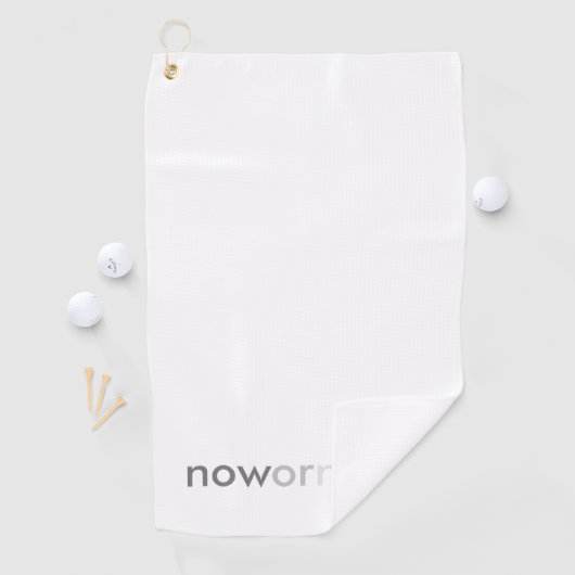 ProcrastinatorsのNowまたはNever Vanishing引用文 ゴルフタオル (インサイチュ)