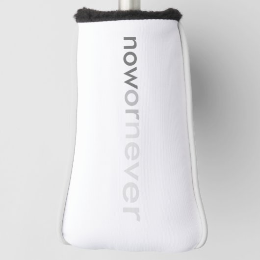 ProcrastinatorsのNowまたはNever Vanishing引用文 ゴルフヘッドカバー (回転90)