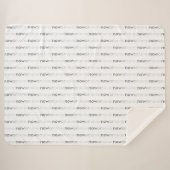 ProcrastinatorsのNowまたはNever Vanishing引用文 シェルパブランケット (正面(横))