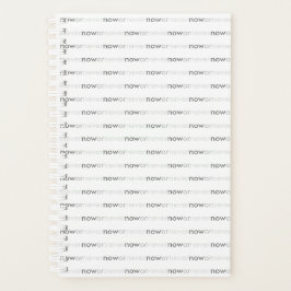 ProcrastinatorsのNowまたはNever Vanishing引用文 プランナー手帳