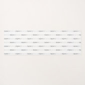 ProcrastinatorsのNowまたはNever Vanishing引用文 ヨガマット (裏面(横))