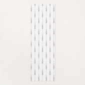 ProcrastinatorsのNowまたはNever Vanishing引用文 ヨガマット (正面)