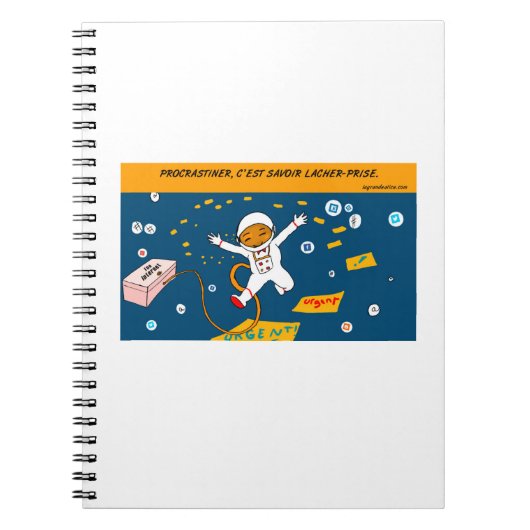 Procrastiner sa To Do List ノートブック (正面)