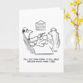 proctologist検査 カード (黄色い花)