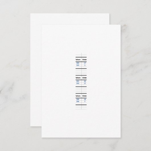 Prod Title サンキューカード (正面/裏面)