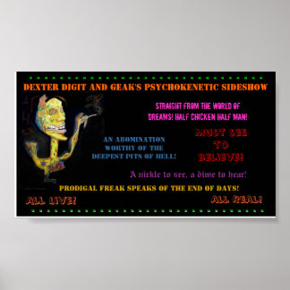 Prodigal Freak Sideshowポスター ポスター