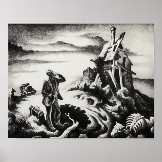 Prodigal Son by Thomas Hart Benton ポスター (正面)