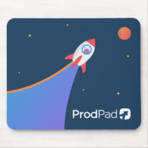 ProdPad 'ここから火星'マウスマットまで