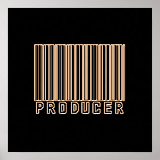 Producerバーコード ポスター