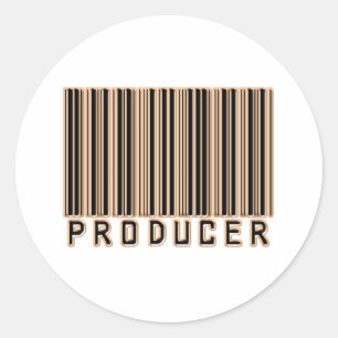 Producerバーコード ラウンドシール
