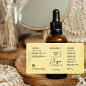  Product Customizable Cream Rustic Label ラベル