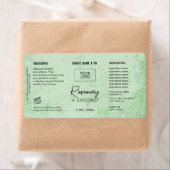  Product Customizable GreenRustic Label ラベル (インサイチュ)
