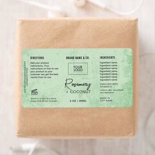  Product Customizable GreenRustic Label ラベル (インサイチュ)