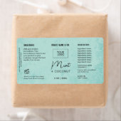  Product Customizable Mint Rustic Label ラベル (インサイチュ)