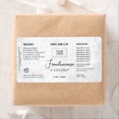 Product Customizable White Rustic Label ラベル (インサイチュ)