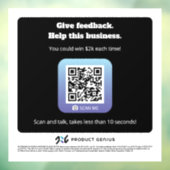 Product Geniusウィンドウの固定スクエア – 101524バージョン ウィンドウサイン (シート3)