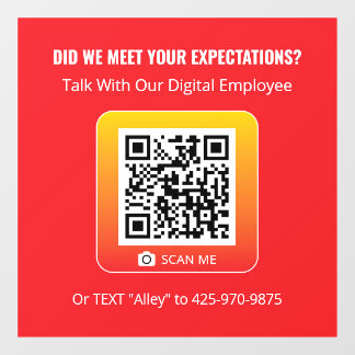 Product Genius - Red 5x5ウィンドウの固定 ウィンドウサイン