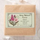 Product label, Flower Shop, Floral Services. ラベル (インサイチュ)