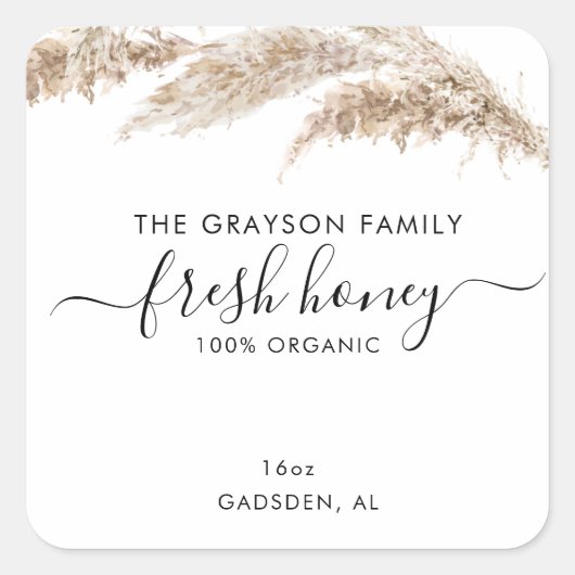 Product Labels スクエアシール (正面)