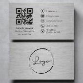 Product Manager Metal QR Code 名刺