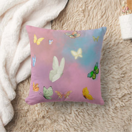 Product Merchandising: Pastel Butterfly Cushion/Pi クッション