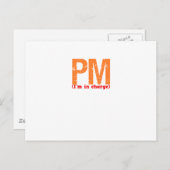 Production Managerの説明 ポストカード (正面/裏面)