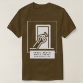 Productivity Knocking On Your Door Tシャツ (デザイン正面)