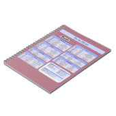Productivity Mouse Pad – Excelショートカット ノートブック (左側)