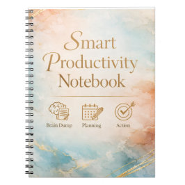 Productivity Notebook Planning & Action Journal ノートブック