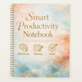 Productivity Notebook Planning & Action Journal  プランナー手帳 (正面)
