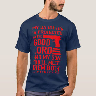 PROECIVE DADDY おもしろいパパ of Girl Tシャツ