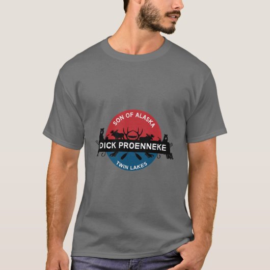 Proenneke Wilderness t shirt Dick Proenneke Twin L Tシャツ (正面)