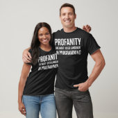 Profanity The Most Used Language in Programming gi Tシャツ (ユニセックス)