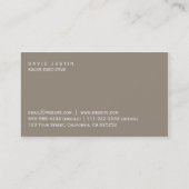 Profesional consultor legal derecho administrador 名刺 (裏面)