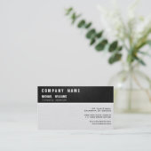 PROFESIONAL MODERNO ELEGANTE MINIMALISTA 名刺 (スタンド正面)