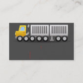 professinalのエレガントな交通機関の名刺 名刺 (裏面)