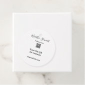 Profession add QR code details website company bus フェイバータグ (インサイチュ)