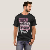 Profession mom hero mother Farrier  1 Tシャツ (正面フル)