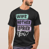 Profession mom hero mother Farrier Tシャツ (正面)