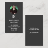 Professionaの不動産業者の写真の名刺 名刺 (正面/裏面)