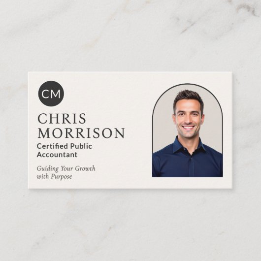 Professional Accountant CPA Tax Preparer  名刺 (正面)