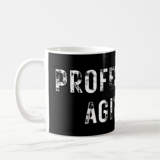 PROFESSIONAL AGITATOR  コーヒーマグカップ (左)